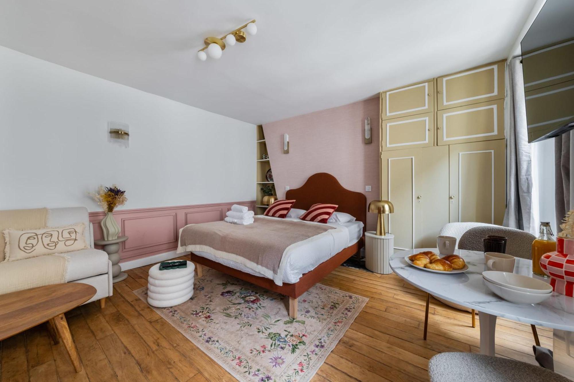 Grand Studio Refait A Neuf Paris 16 - 4P - Flat-Guest Extérieur photo