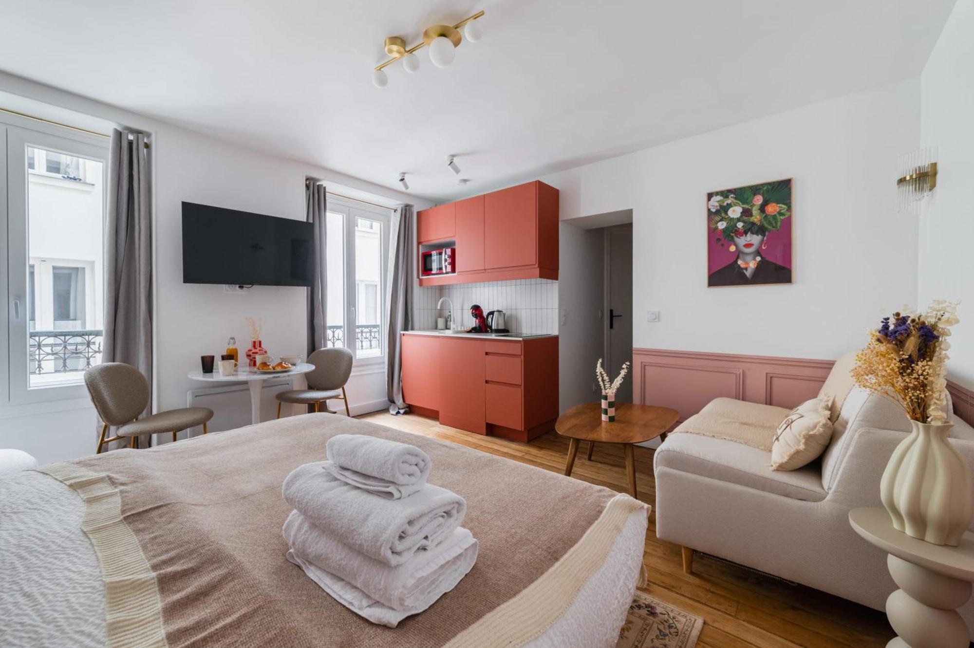 Grand Studio Refait A Neuf Paris 16 - 4P - Flat-Guest Extérieur photo
